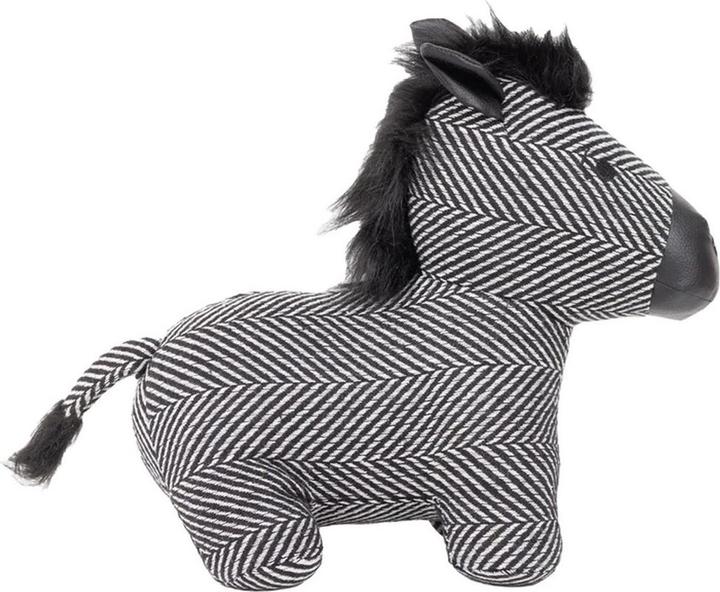 Actual product image Paoletti Jacquard Zebra Doorstop