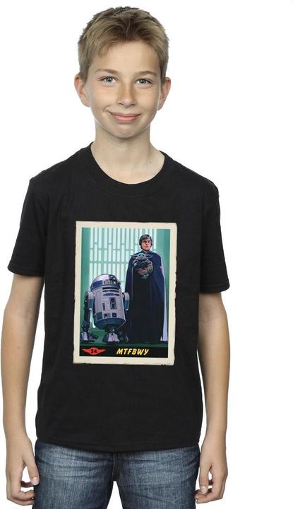 Actual product image Star Wars Boys The Mandalorian MTFBWY T-Shirt (104)