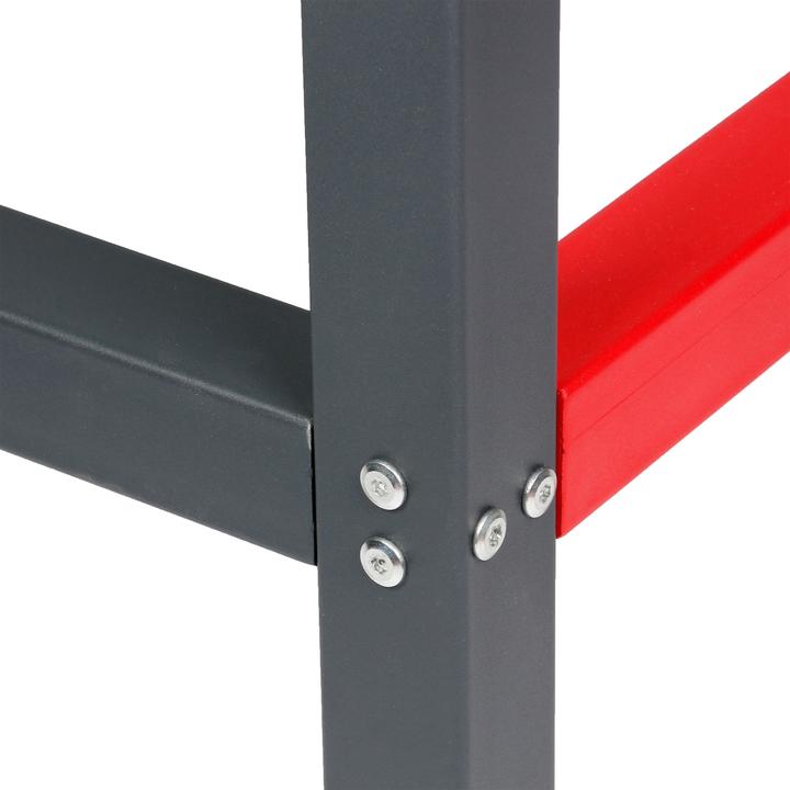 Immagine prodotto Wiltec Telaio per banco da lavoro 175x57x81cm Telaio per banco da lavoro in acciaio Telaio per tavolo (57 cm, 175 cm)