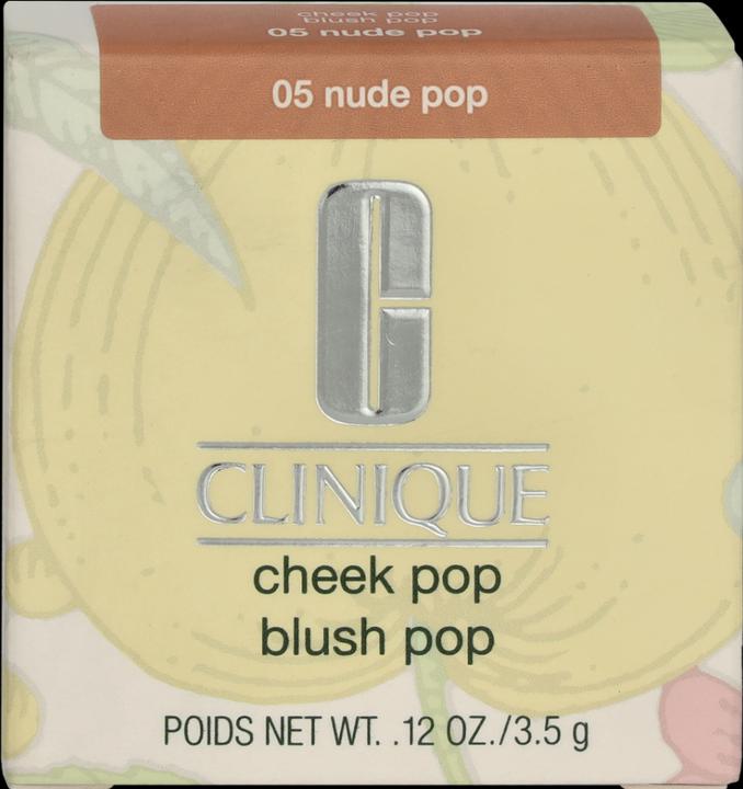 Actual product image Clinique Cheek Pop Blush Pop Blush 05 Nude Pop 3.5G (#05 Nude Pop)