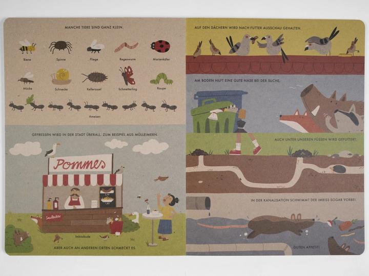 Image du produit Meine wilden Nachbarn - Tiere in der Stadt (Allemand, Katrin Wiehle, 2021)