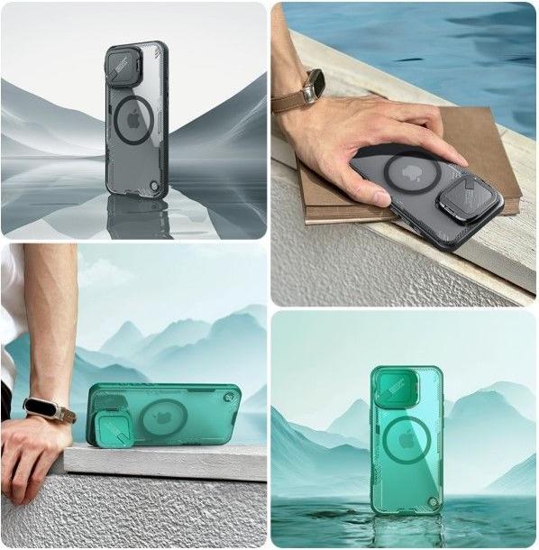 Immagine prodotto Nillkin Custodia rigida Iceblade Prop MagSafe Bio PC (Apple iPhone 16 Pro Max)