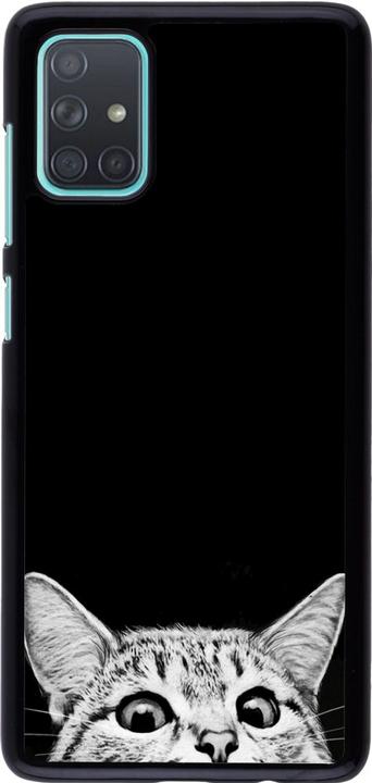 Immagine prodotto PhoneLook Gatto Coque che guarda in alto nero (Samsung Galaxy A71)