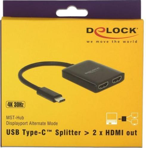 Produktbild Delock USB Typ-C zu (HDMI, 25 cm)