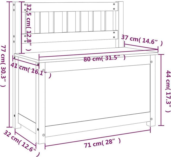 Produktbild VidaXL Kalisfena (80 cm)