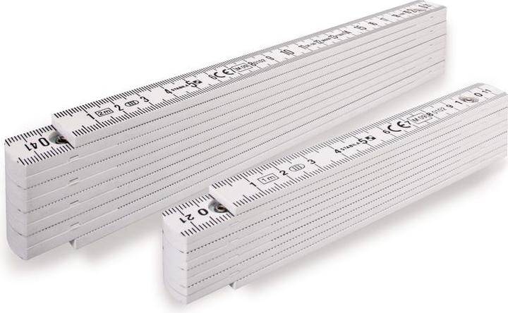 Immagine prodotto Stabila Righello pieghevole in plastica tipo 1104 m bianco scala metrica (130 mm)