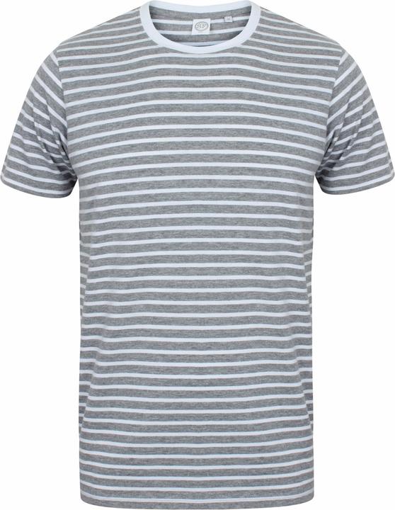 Skinni Fit KurzarmTShirt mit Streifen