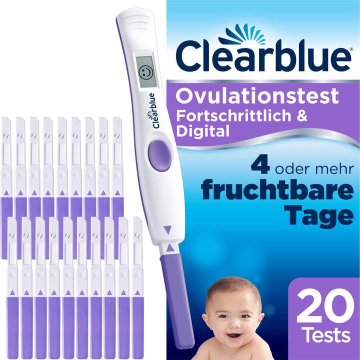 Image du produit Clearblue Test d'ovulation avancé et numérique 20pcs.