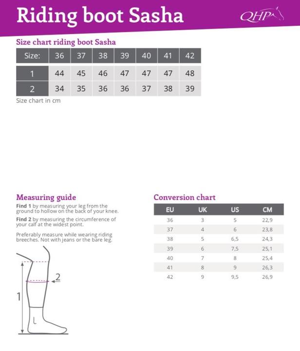 Produktbild Qhp Reitstiefel Sasha (40)