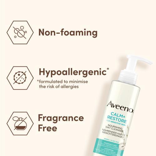 Produktbild Aveeno Calm+Resto Nae Gesichts Haf 200ml (Reinigungslotion, 200 ml)
