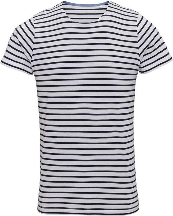Asquith & Fox Mariniere Coastal Kurzarm TShirt