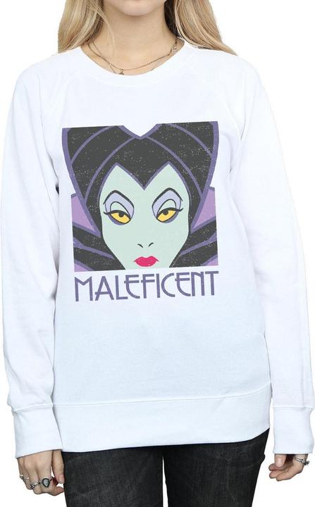 Immagine prodotto Disney Maleficent Cropped Head Felpa Donna (M)