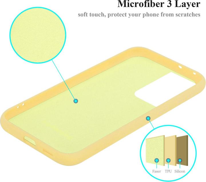 Produktbild Cadorabo TPU Liquid Silicone Case Cover (Samsung Galaxy S21 Ultra)