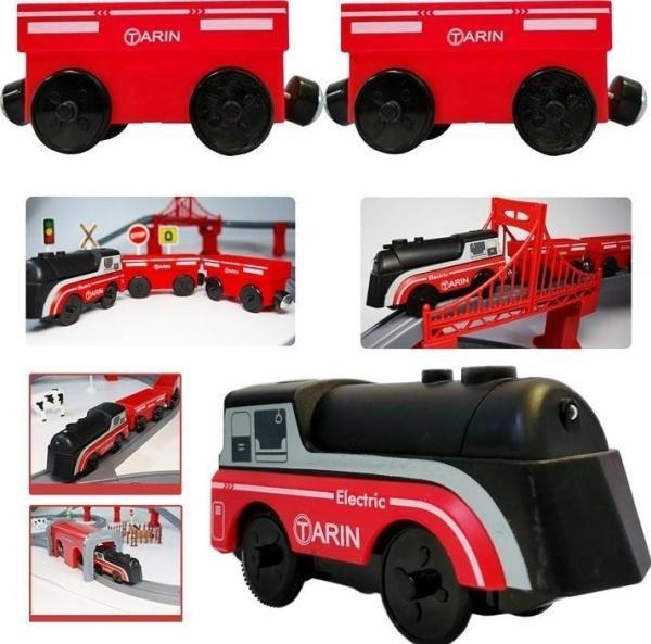Produktbild Woopie Elektrische Spielzeugeisenbahn mit Waggons