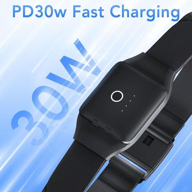 Actual product image MU Classic Battery belt (10000mAh) M1 Wearable Power Pak