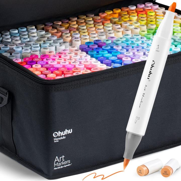 Produktbild Ohuhu Honolulu Kunstmarker (Multicolor, 320 x)