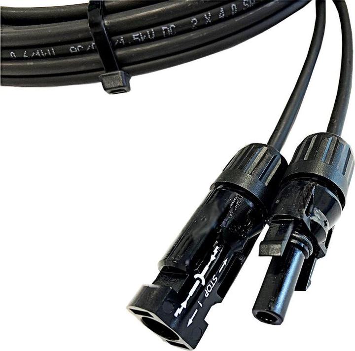 Actual product image Offgridtec 5m 4mm² professional connection cable solar module to solar charge controller (Solar connector)