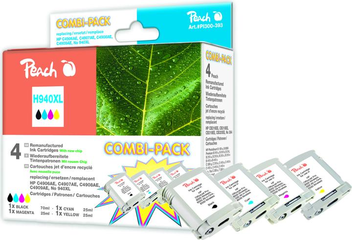 Image du produit Peach 940XL Multipack (M, Y, CF, C)