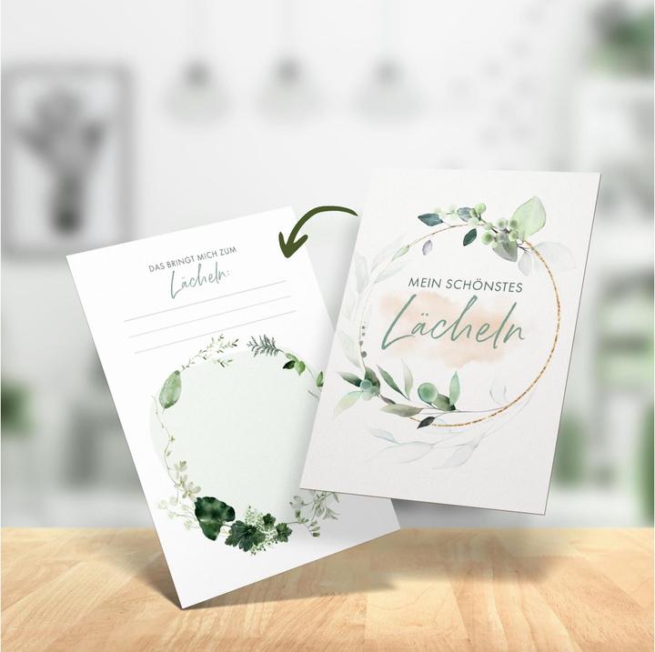 Actual product image Eulentaler Milestone cards