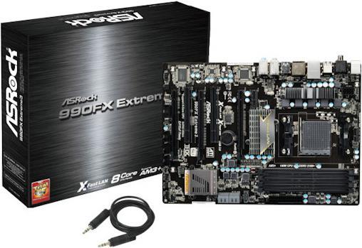 Actual product image AsRock 990FX Extreme3 (AM3+, AMD 990FX, ATX)