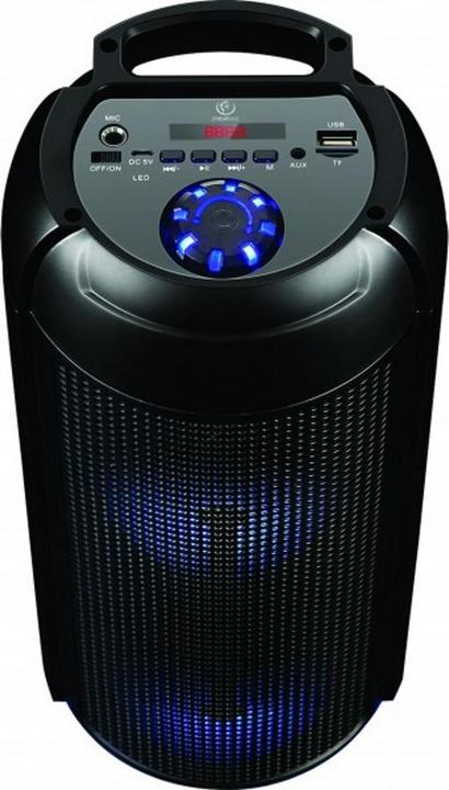 Actual product image Rebeltec Forever Bluetooth portable speaker Partybox 400 (USB, Micro SD, AUX, HF, RGB luminaire) (8 h, Battery operated)