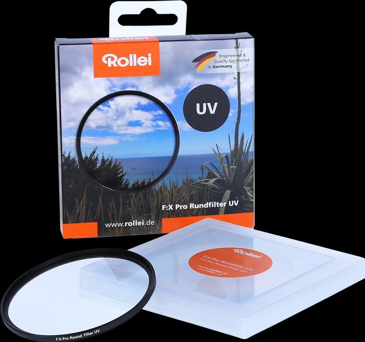 Rollei F:X Pro Rundfilter UV 55 mm (58 mm, UV-Filter, 58 mm)