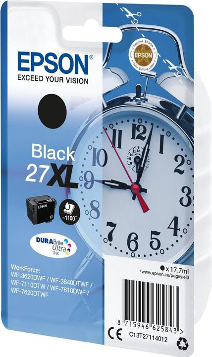 Produktbild Epson 27XL DuraBrite Ultra (BK)