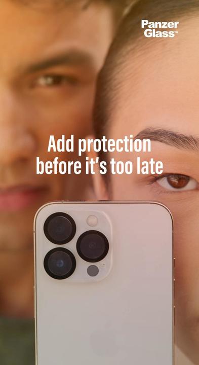 Actual product image PanzerGlass Camera Protector (1 Piece, Apple iPhone 13 mini, Apple iPhone 13)