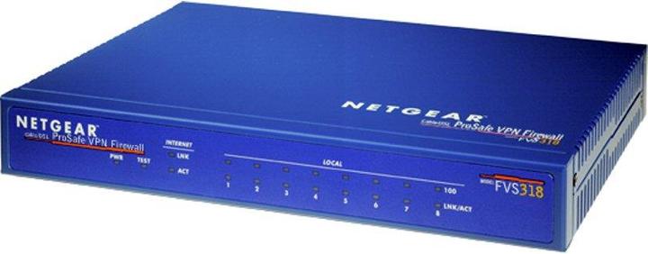 Produktbild Netgear ProSafe 8-Port VPN Firewall Router FVS318