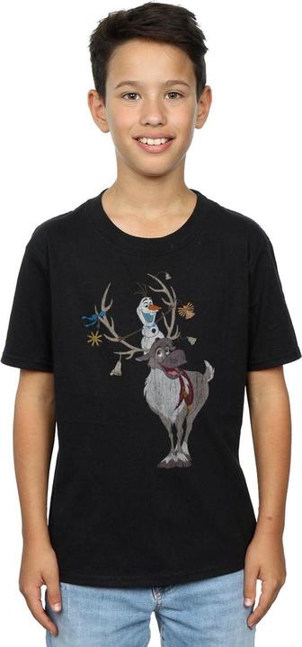 Produktbild Disney Frozen Sven And Olaf Christmas Ornaments TShirt Jungen (152, 158)