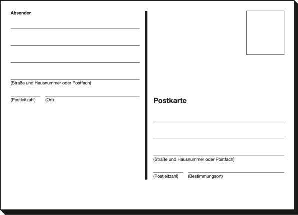 Produktbild Sigel Postkarten (C6, 100 x)