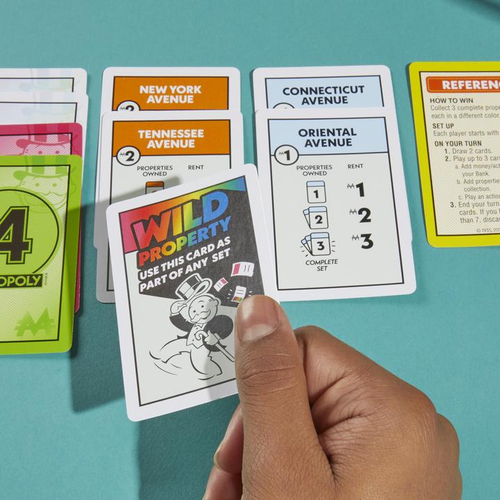 Actual product image Monopoly Deal Refresh (German)