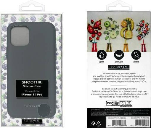 Image du produit So Seven Coque Smoothie Noire : Apple Iphone 11 Pro (Apple iPhone 11 Pro)