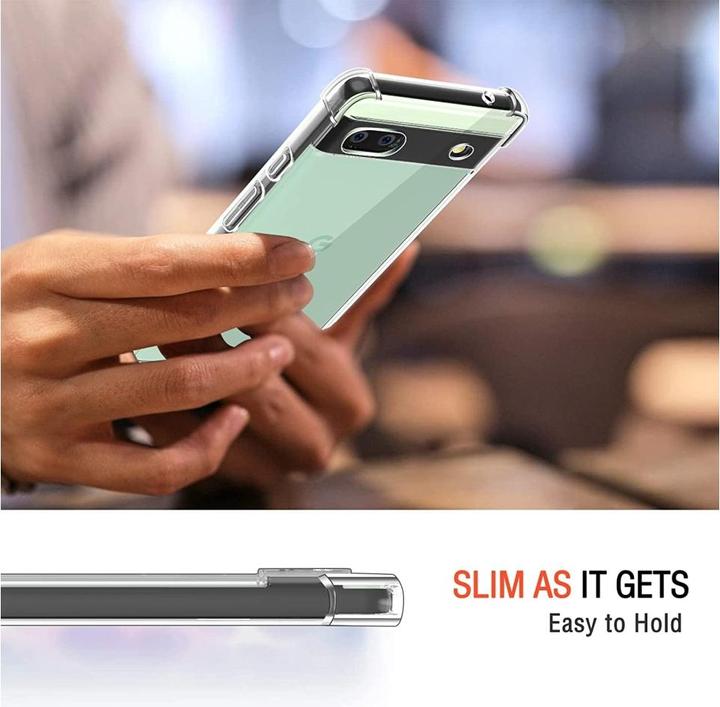 Produktbild Screenguard Crystal Clear Case Bumper (Google Pixel 6a)