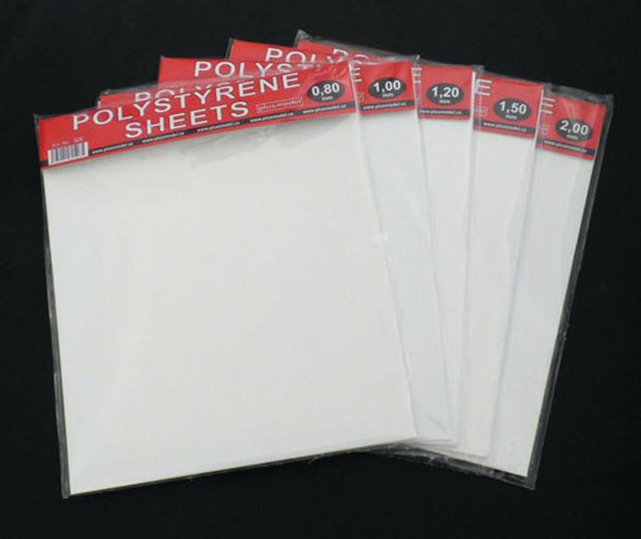 Productafbeelding Plus Model Polystyreen platen groot 1,0mm
