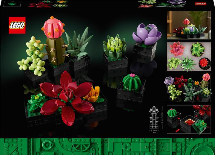 Actual product image LEGO Succulents (10309, LEGO Botanical, LEGO Rare Sets)