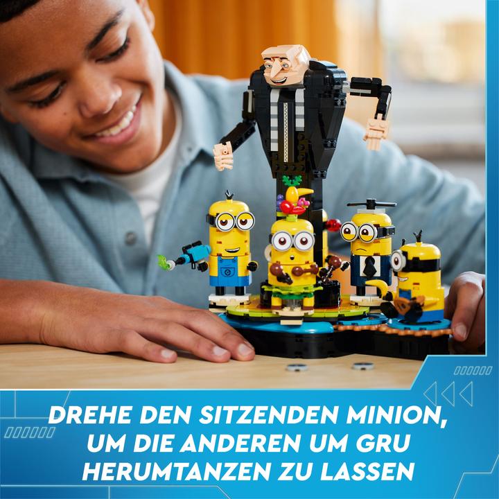 Produktbild LEGO Gru und die Minions aus Steinen (75582, LEGO Minions)