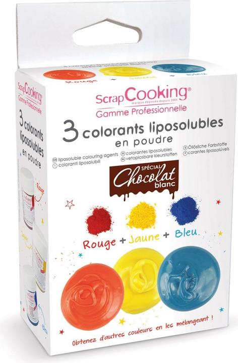 Immagine prodotto ScrapCooking Polvere di colore - Set Cioccolato (3 ml)