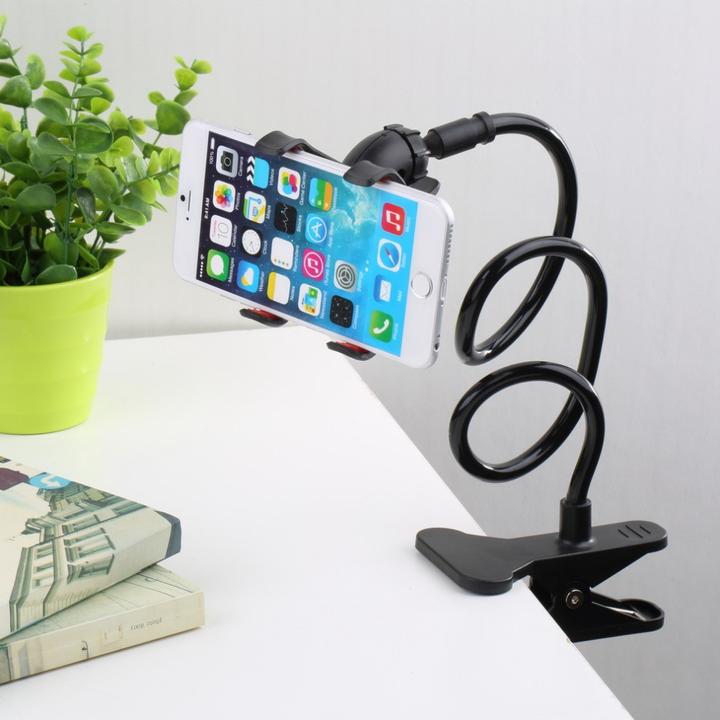 Image du produit PhoneLook 360° Support universel pour téléphone portable Porte-téléphone avec bras flexible de 60 cm de long
