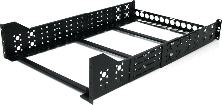 Produktbild StarTech .com 3HE 19 tiefenverstellbare Universal Server Rack Schienen