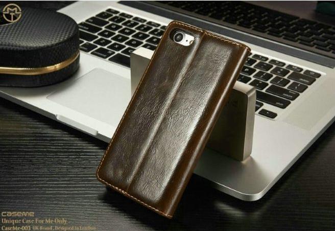 Produktbild Caseme Klassische Leder Hülle (Apple iPhone 7 Plus, Apple iPhone 8 Plus)