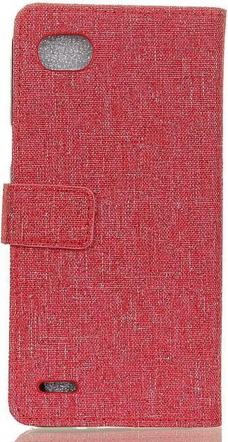Immagine prodotto MU Classic Cover in pelle/tessuto con funzione stand (LG Q6+, LG Q6)