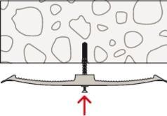 Actual product image Fischer Frame anchor R 88564 w.hexagonal screw FUR 10 x135 SS screw steel galv. zinc-plated / anchor nylon