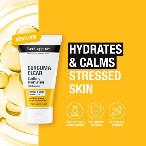 Produktbild Neutrogena Curcuma Clear Soothing Moisturiser (75 ml, Tagescreme)