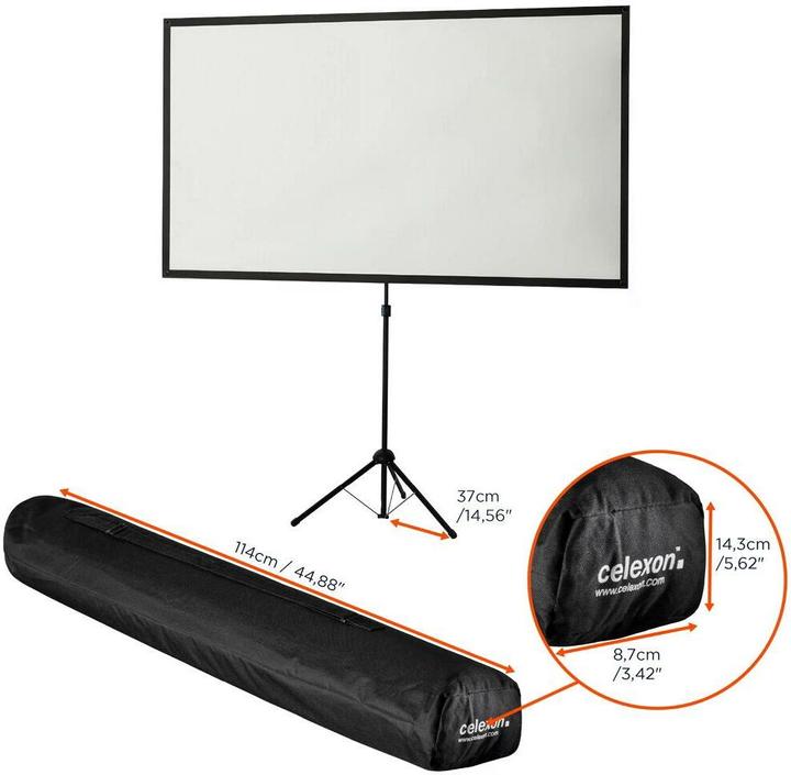 Actual product image Celexon Ultra-Lightweight (80", 16:9)