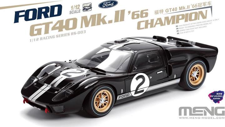Produktbild Meng-Model Ford GT40 Mk.II '66 Champion (Pre-colored Edition)