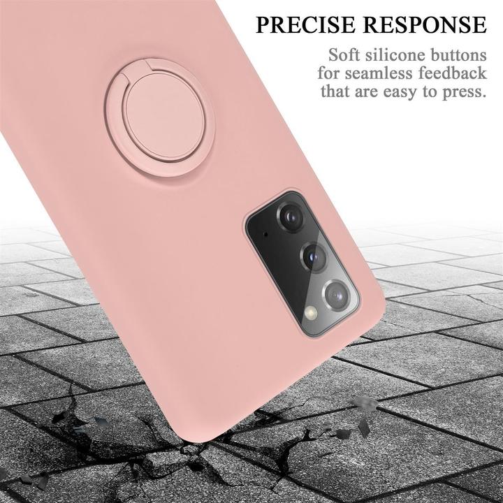 Image du produit Cadorabo TPU Liquid Ring Silicone Case Cover (Samsung Galaxy Note 20)