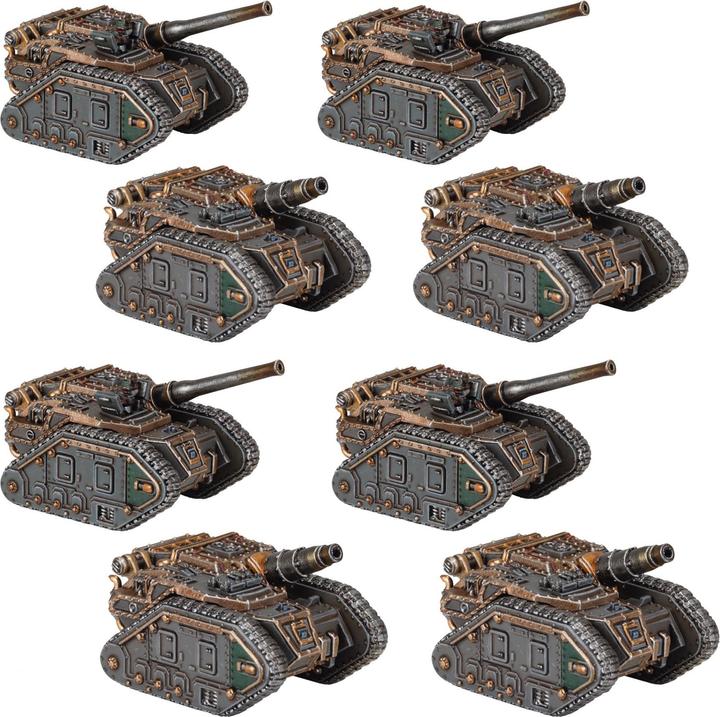 Produktbild Games Workshop Legions Imperialis: Medusa And Basilisk Batteries (Kunststoff)