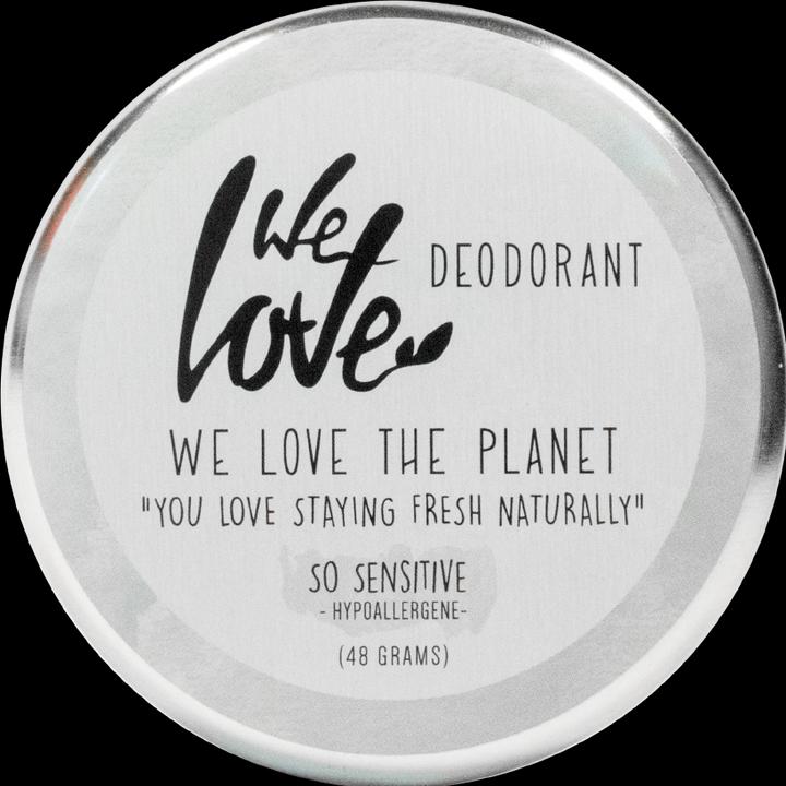 Produktbild We Love The Planet DEOCREME - So Sensitive - Hypoallergenic - Ohne Natron (Crème)