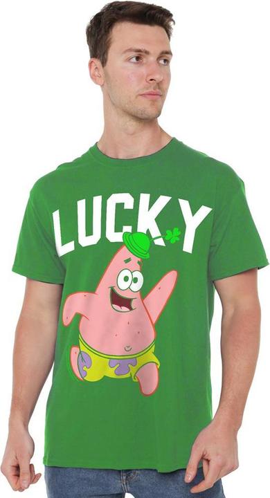 Produktbild Spongebob Squarepants Lucky TShirt St PatricksTag (4XL)